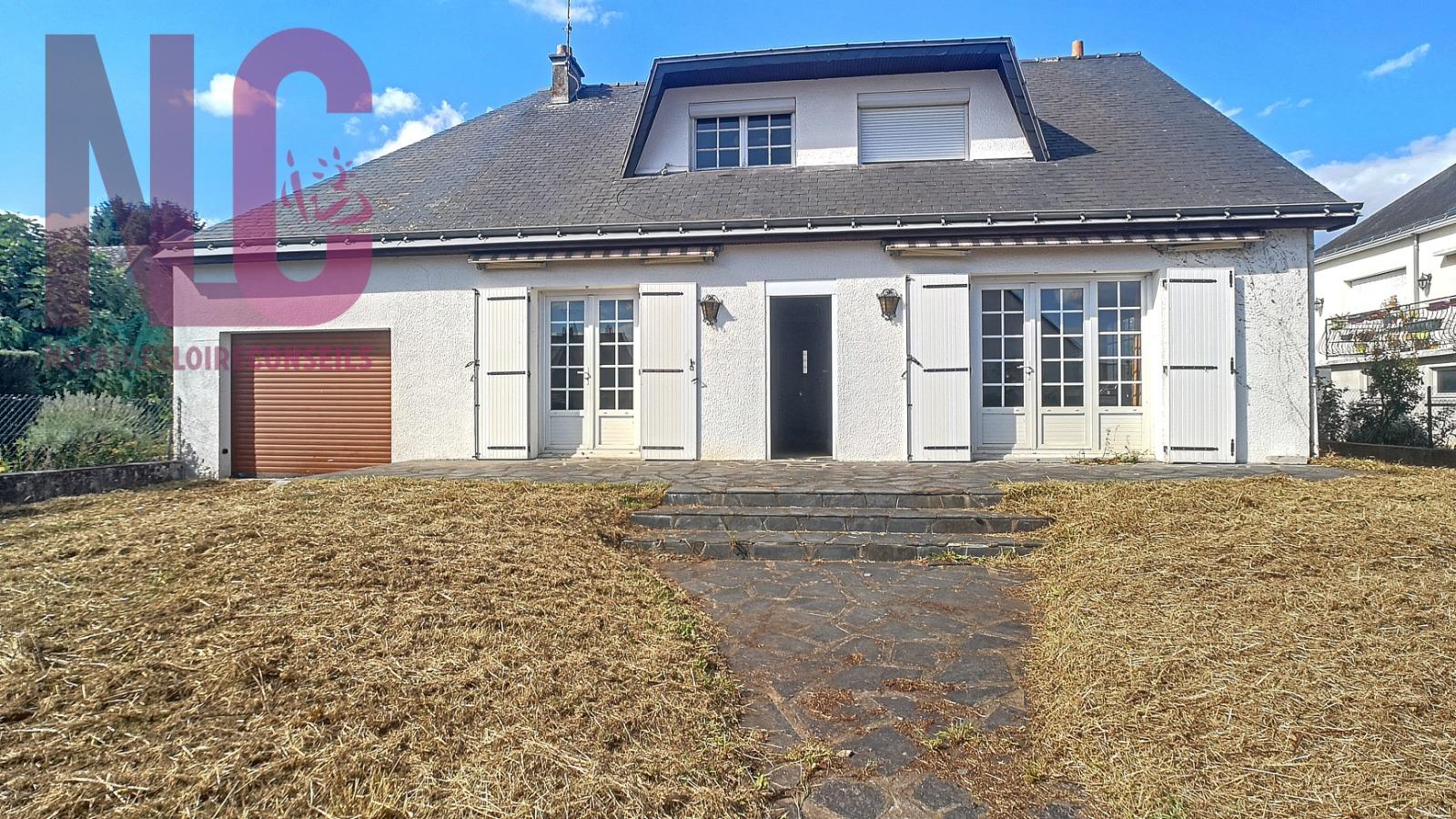 Maison trois chambres, garage, jardin et dépendance 