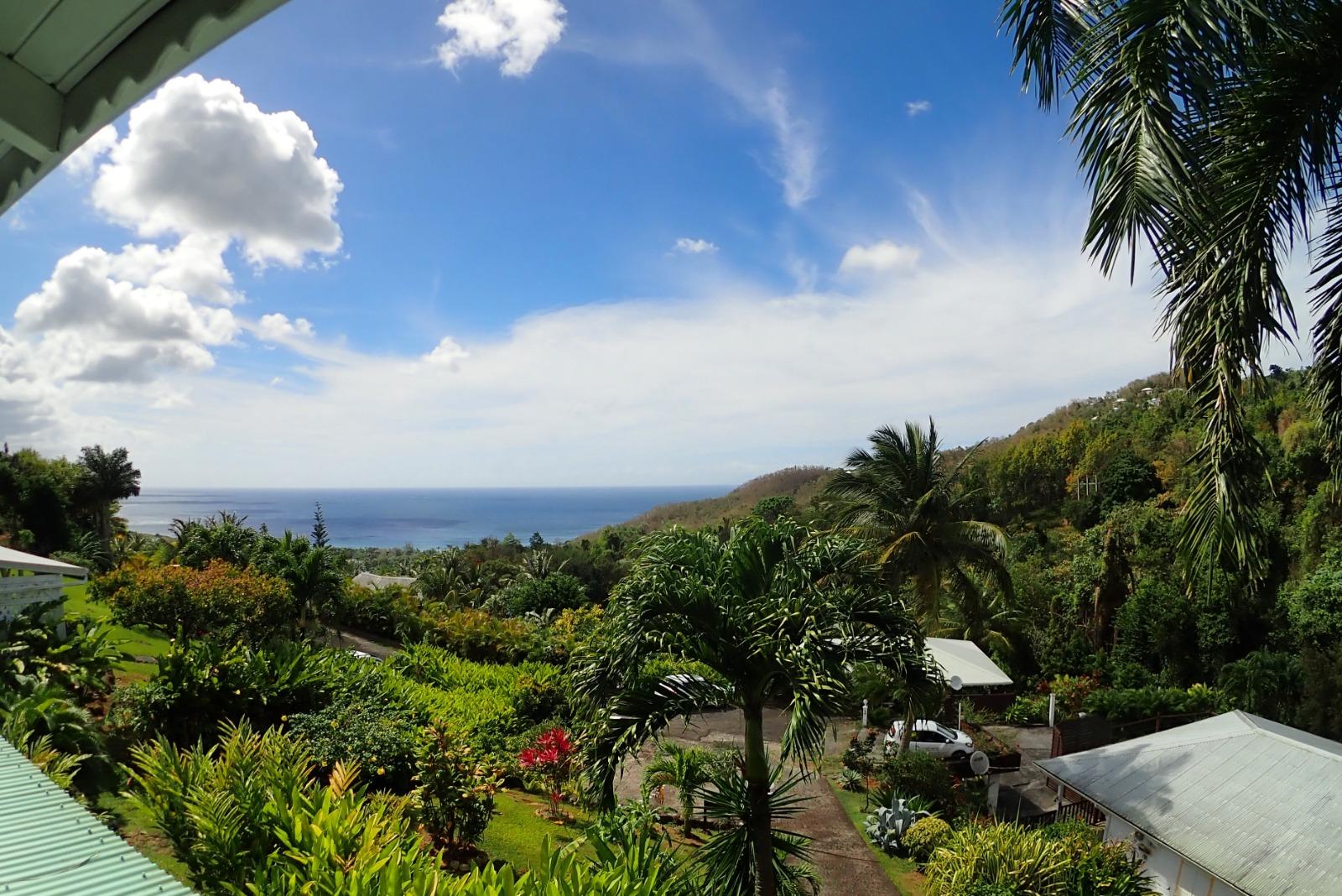 Maison vue mer à Deshaies