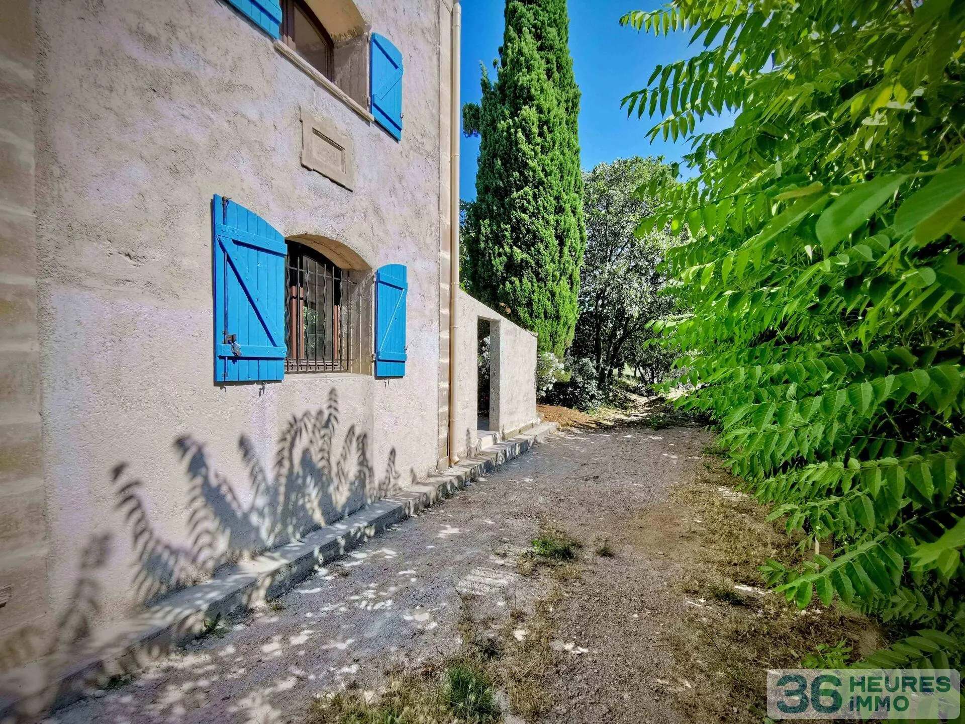A vendre, à aspiran (hérault - 34) maison 4 pièces d'env 105 m2 + garage sur terrain d'env 969 m2