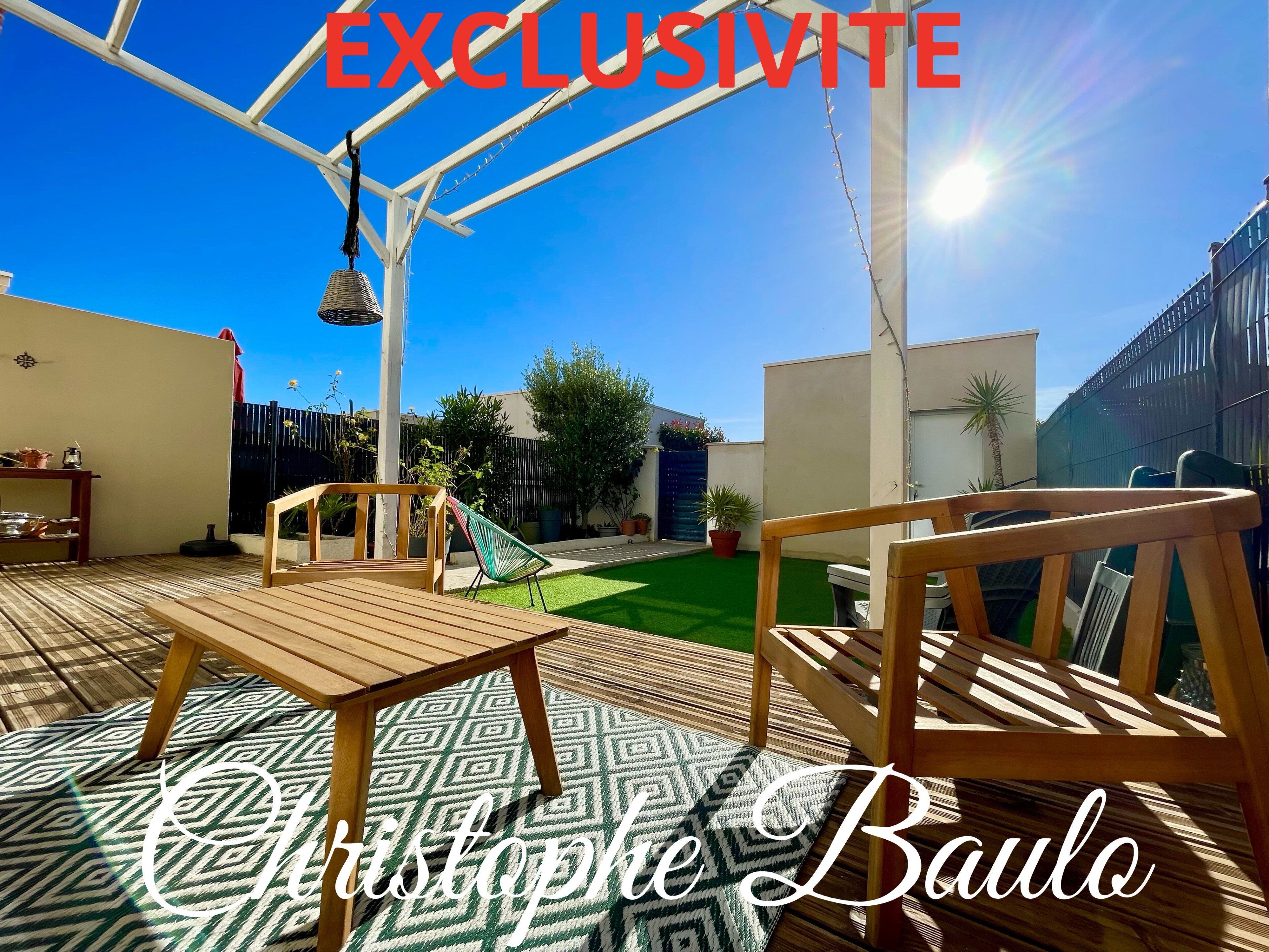 Dépt hérault (34), à vendre à pignan, maison récente t4 85m² + garage