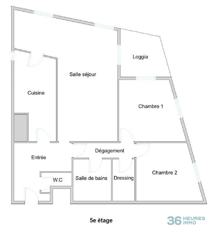 Apartment à Paris 13e Arrondissement — vignette 4