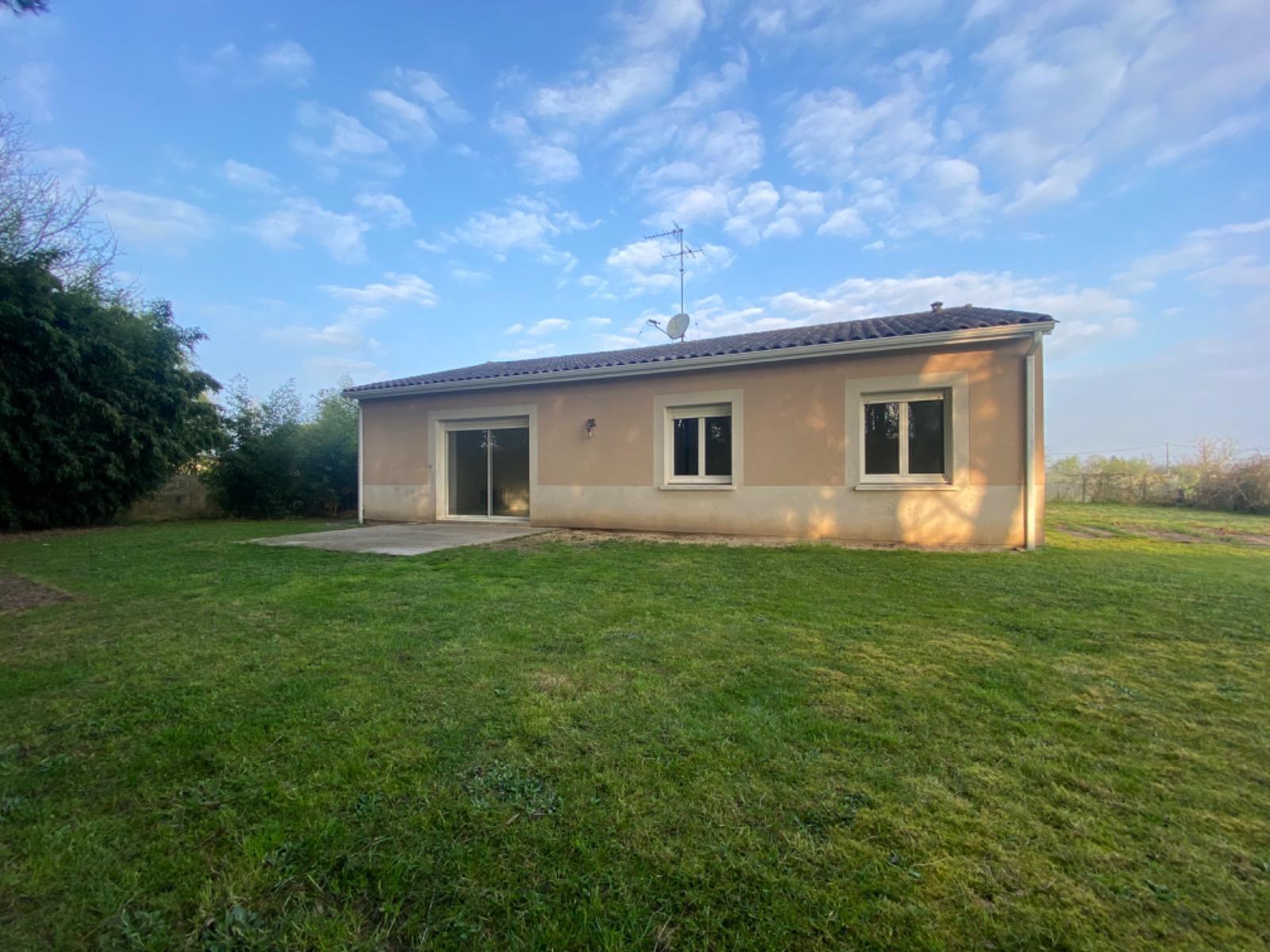 Maison 3 chambres avec garage et jardin à Coutras 