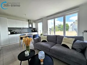 Appartement T2 avec terrasse – Secteur recherché, proche centre-ville de Vannes. 