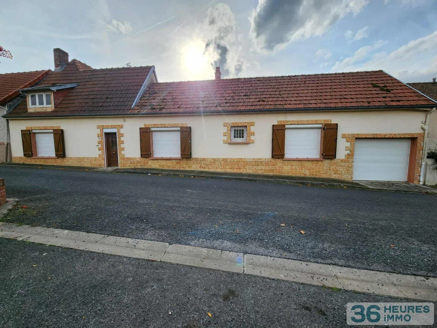PROJET MAJEUR DE RÉHABILITATION - MAISON MITOYENNE 125 M² - CAIX (80170)