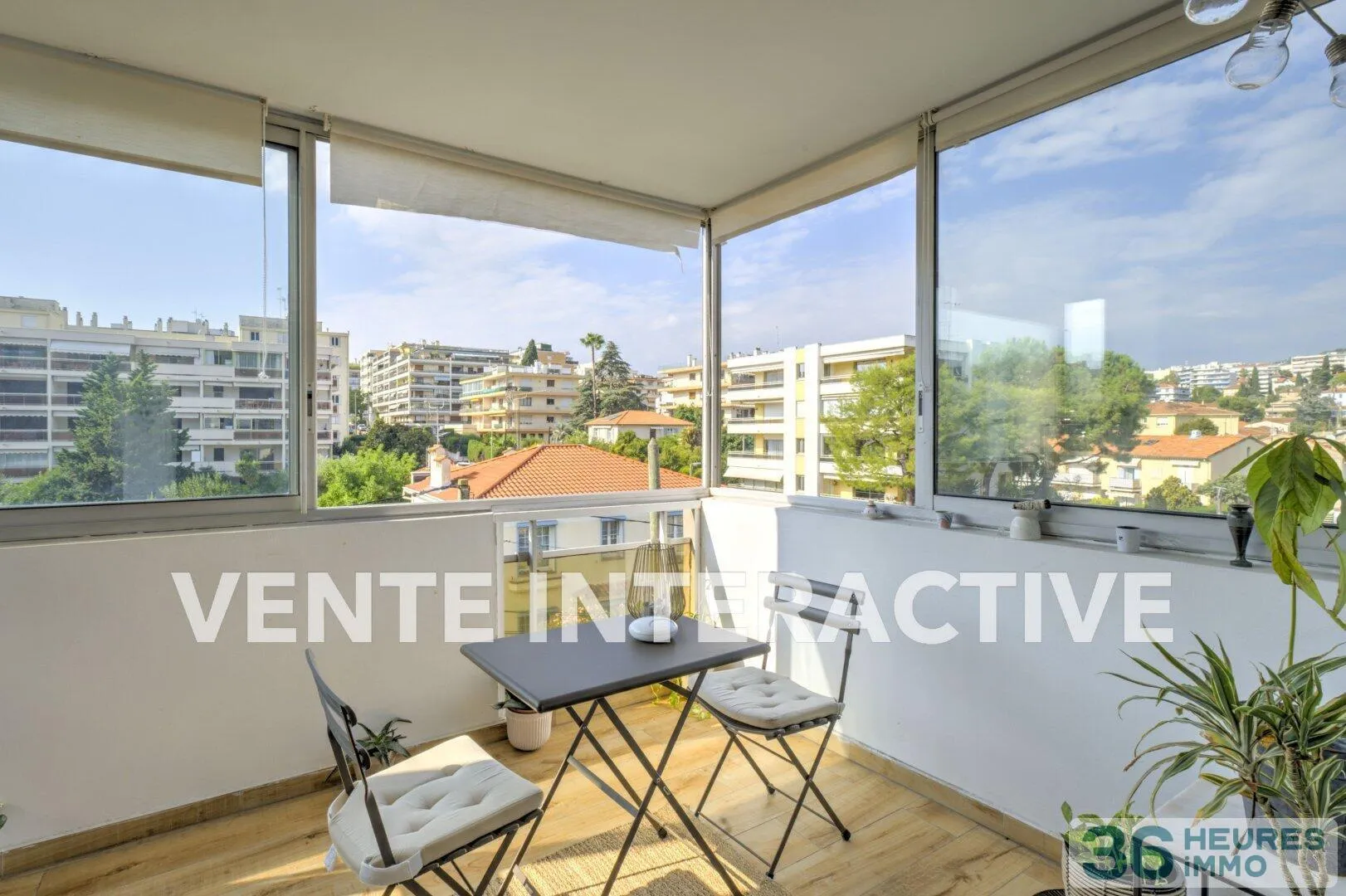 Appartement 2p avec belle Loggia