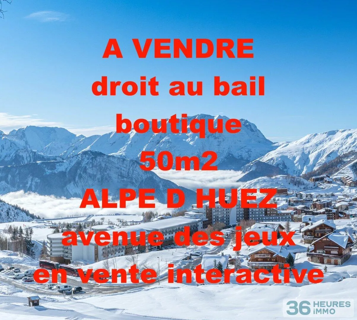 Business and/or Commercial Premises à Huez
