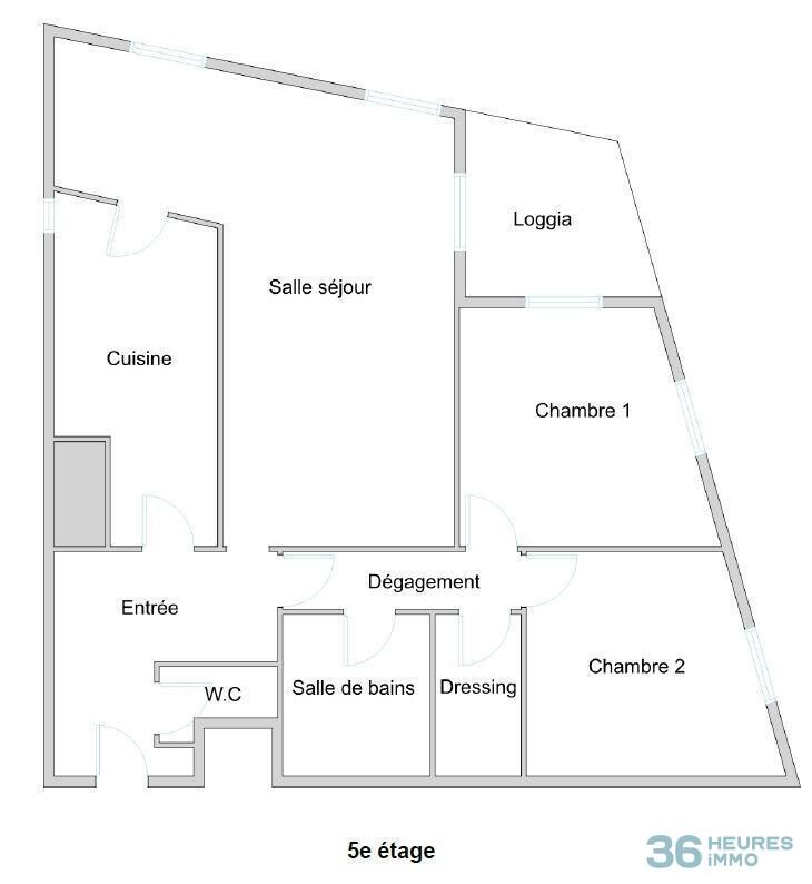 Appartement à Paris 13e Arrondissement — vignette 4