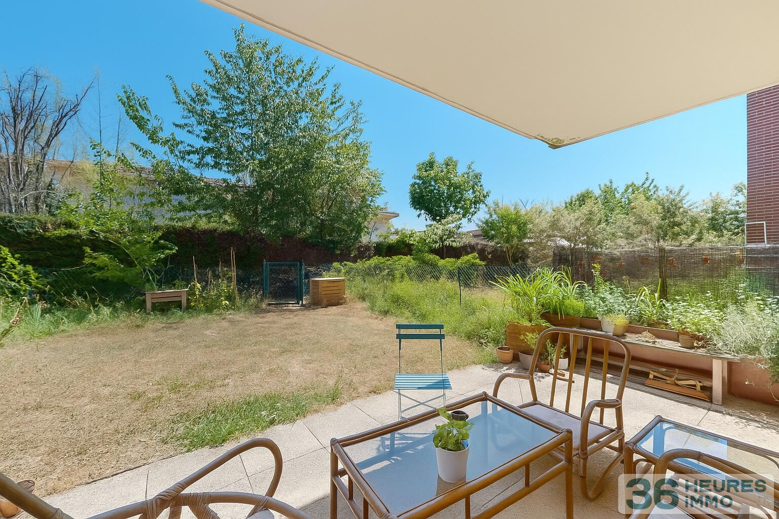T2 en rez-de-jardin avec place de parking, vendu loué