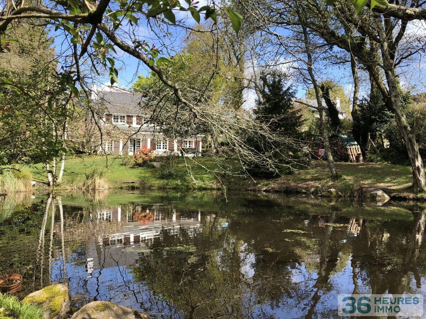 maison avec parc arboré