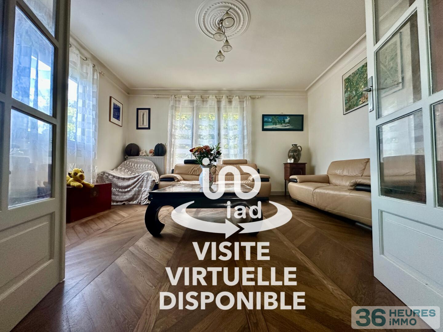 Maison sur sous sol en sortie de bourg