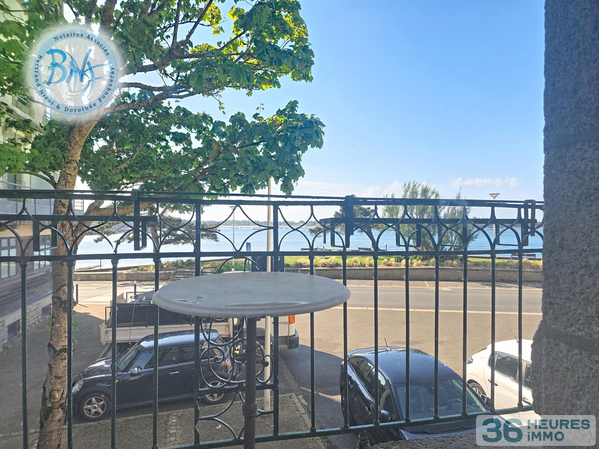 Appartement de charme avec balcon et vue mer à Concarneau
