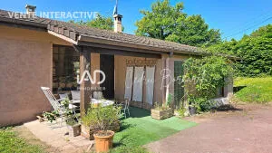 Maison individuelle de plain-pied – 133 m² habitables – 4 chambres – terrain 965 m² – Chalamont