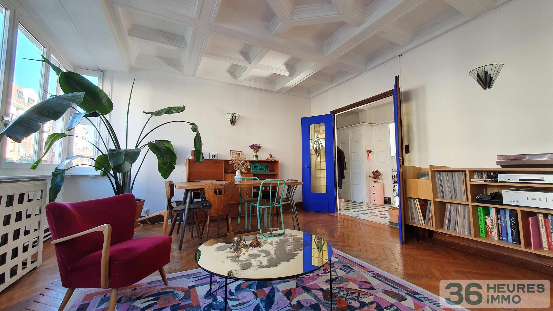Appartement Art Déco 81 m² – Proximité Vauban – Ascenseur et cave