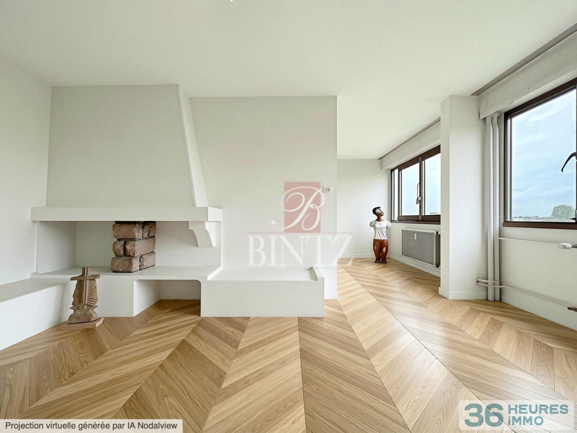 4 PIÈCES 91,70 m² à SCHILTIGHEIM– BALCON – ASCENSEUR