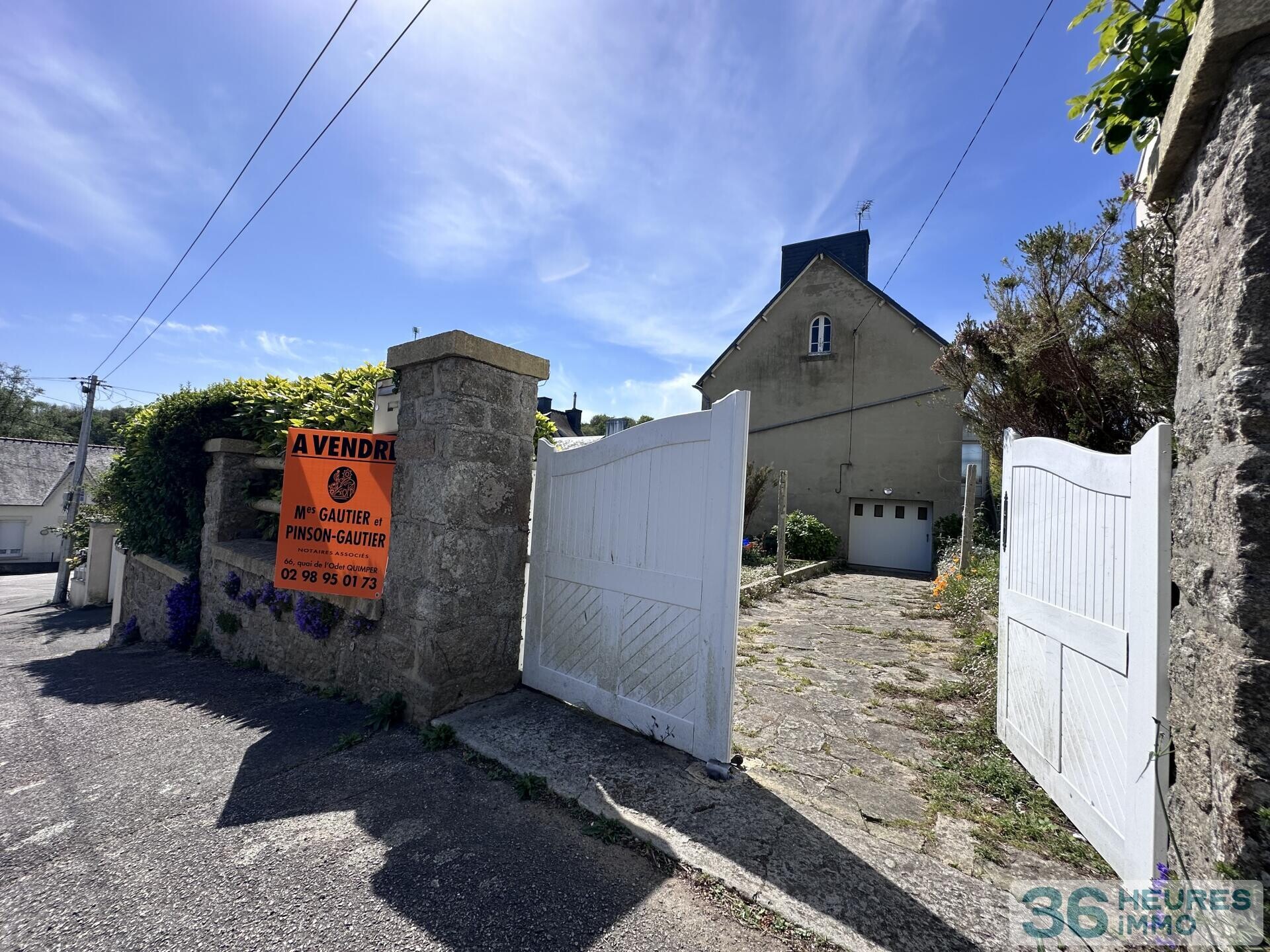 QUIMPER - MERDY - Maison non mitoyenne à rénover