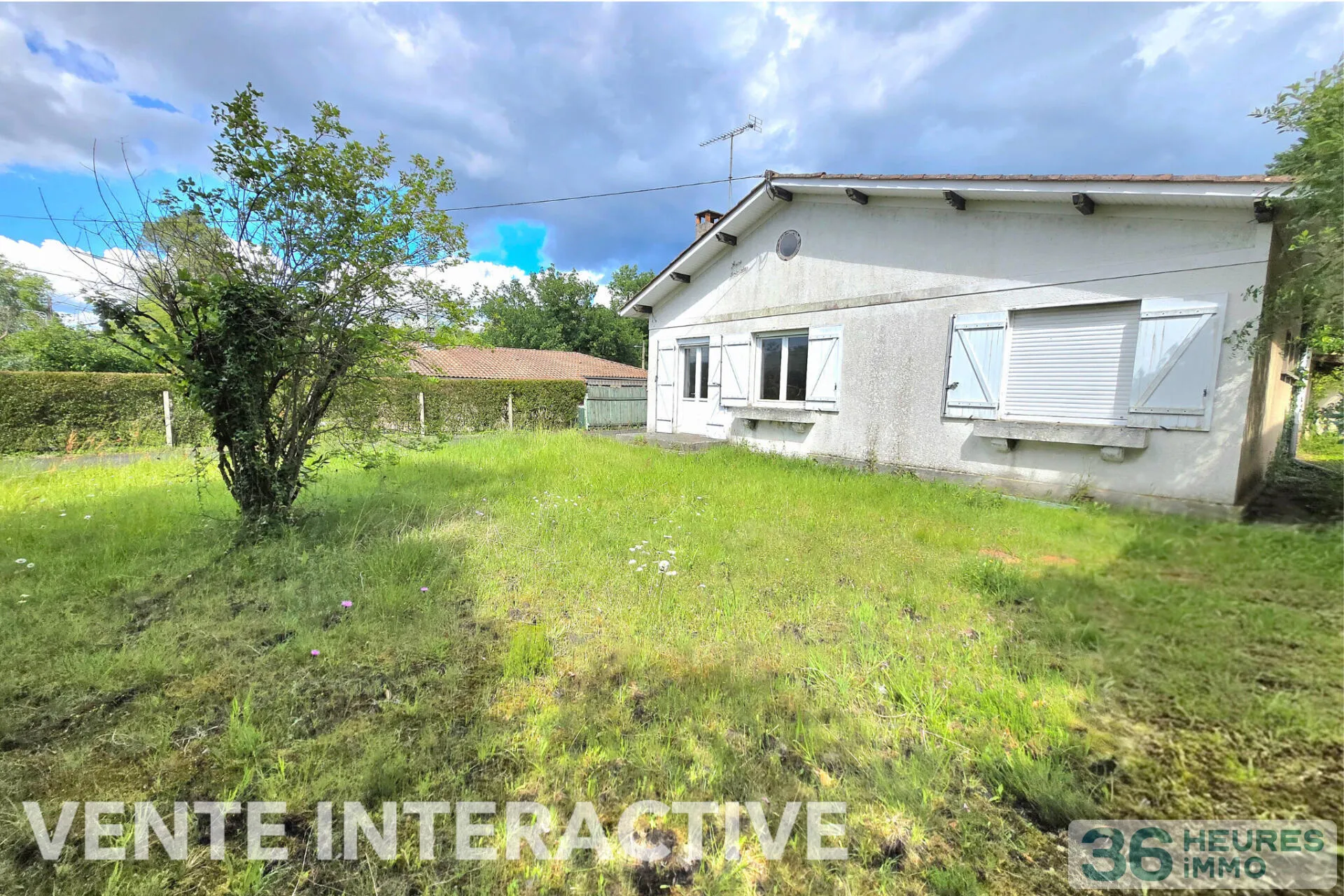 Vente Maison de 119 m² habitables avec jardin de 829 m² à Hostens (33)