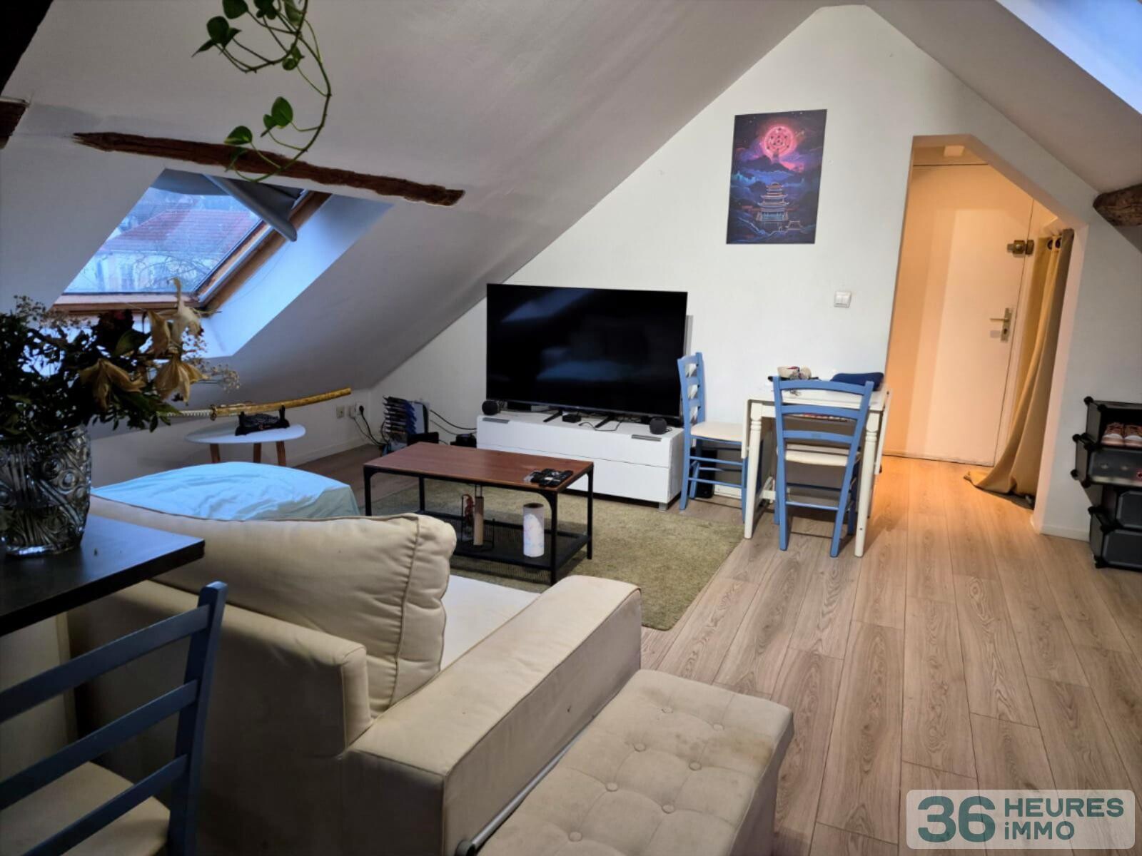 Appartement au dernier étage