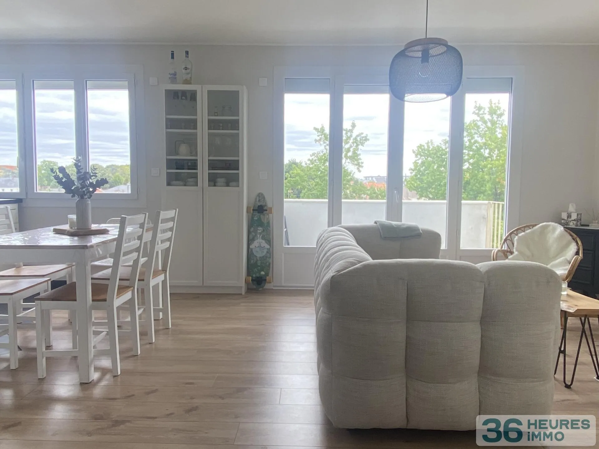 T2 rénové avec balcon, cave et parking – Preux-Cremetterie - Saint-Herblain