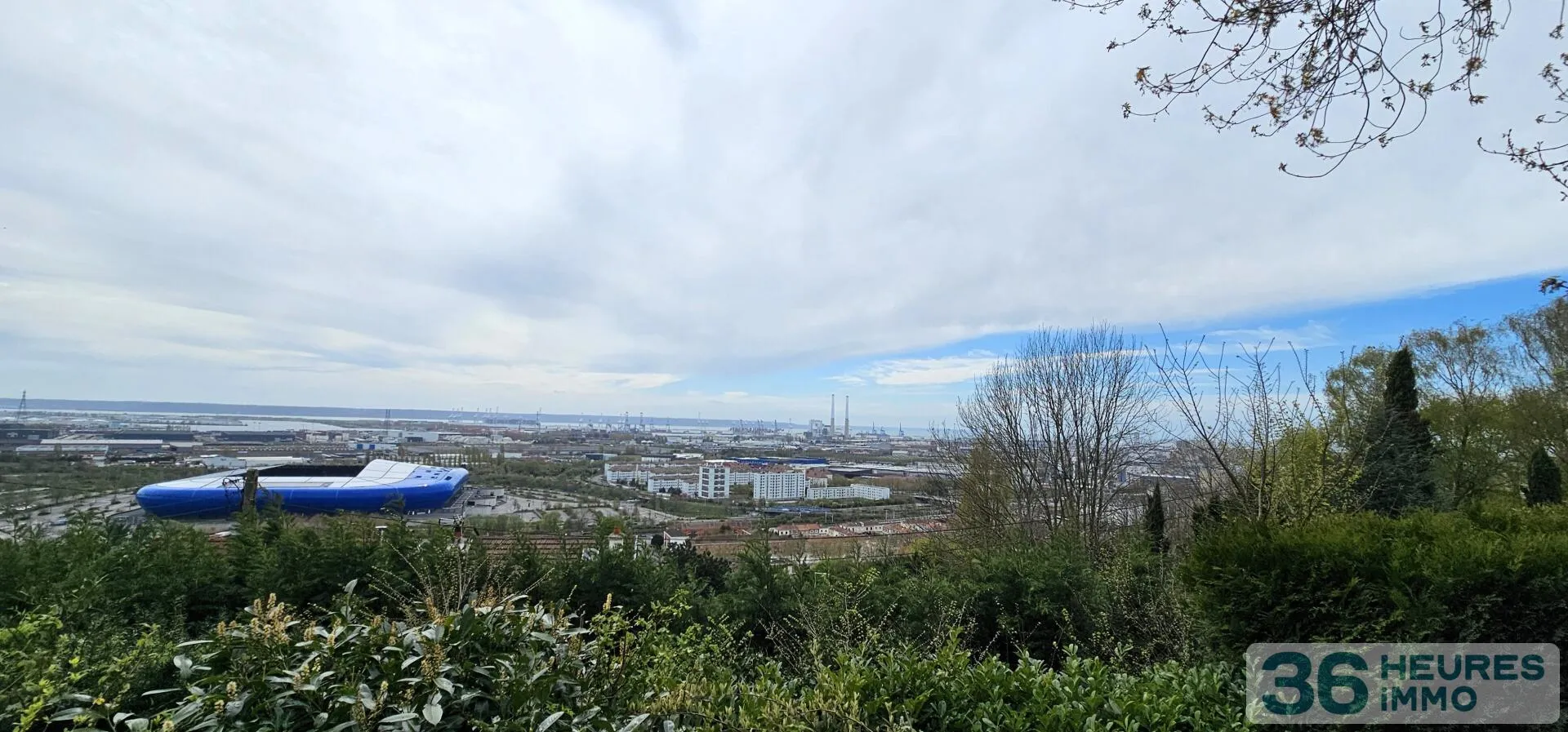 Maison 4 chambres avec une vue exceptionnelle sur l'embouchure de la Seine