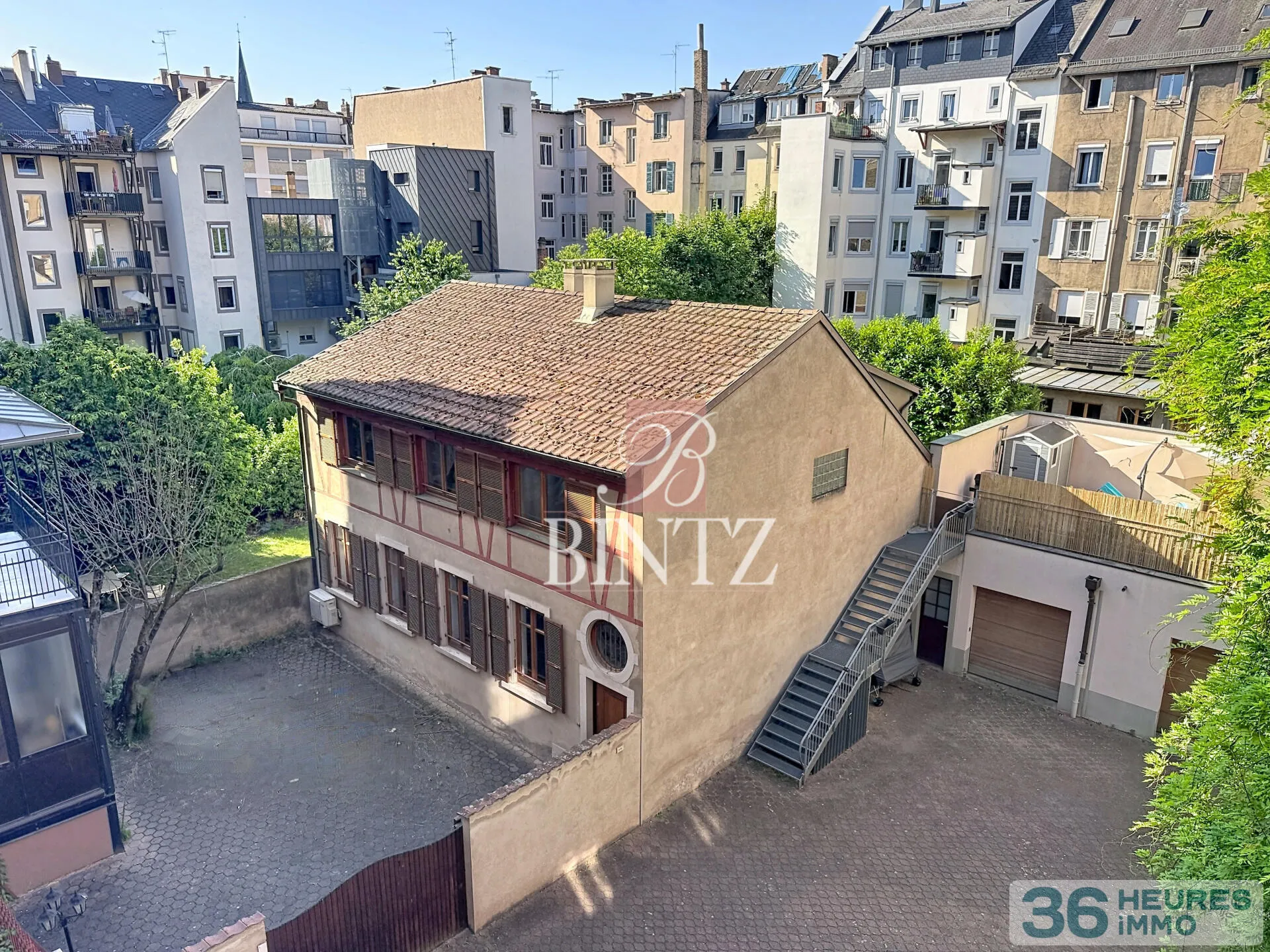 VENTE INTERACTIVE - Maison avec jardin quartier ORANGERIE