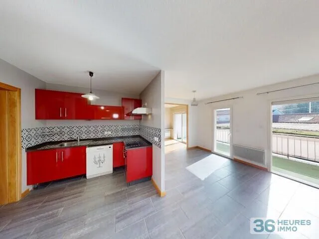 T4 traversant avec 35 m² de terrasses à Jurançon