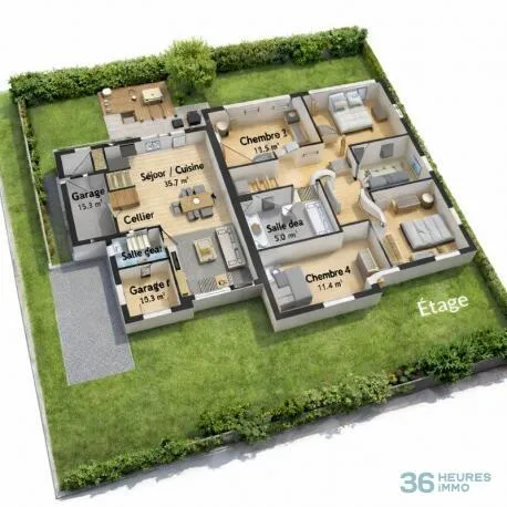 Building Plot à Mennecy
