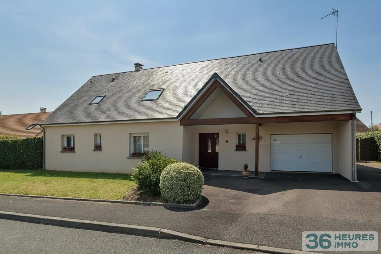 Vente interactive : Maison familiale de 165 m² avec jardin arboré de 800 m² – Changé