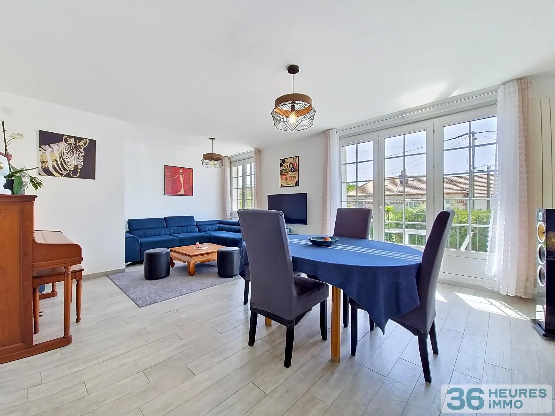 Maison sur sous-sol à 750 m du centre-bourg de Luynes