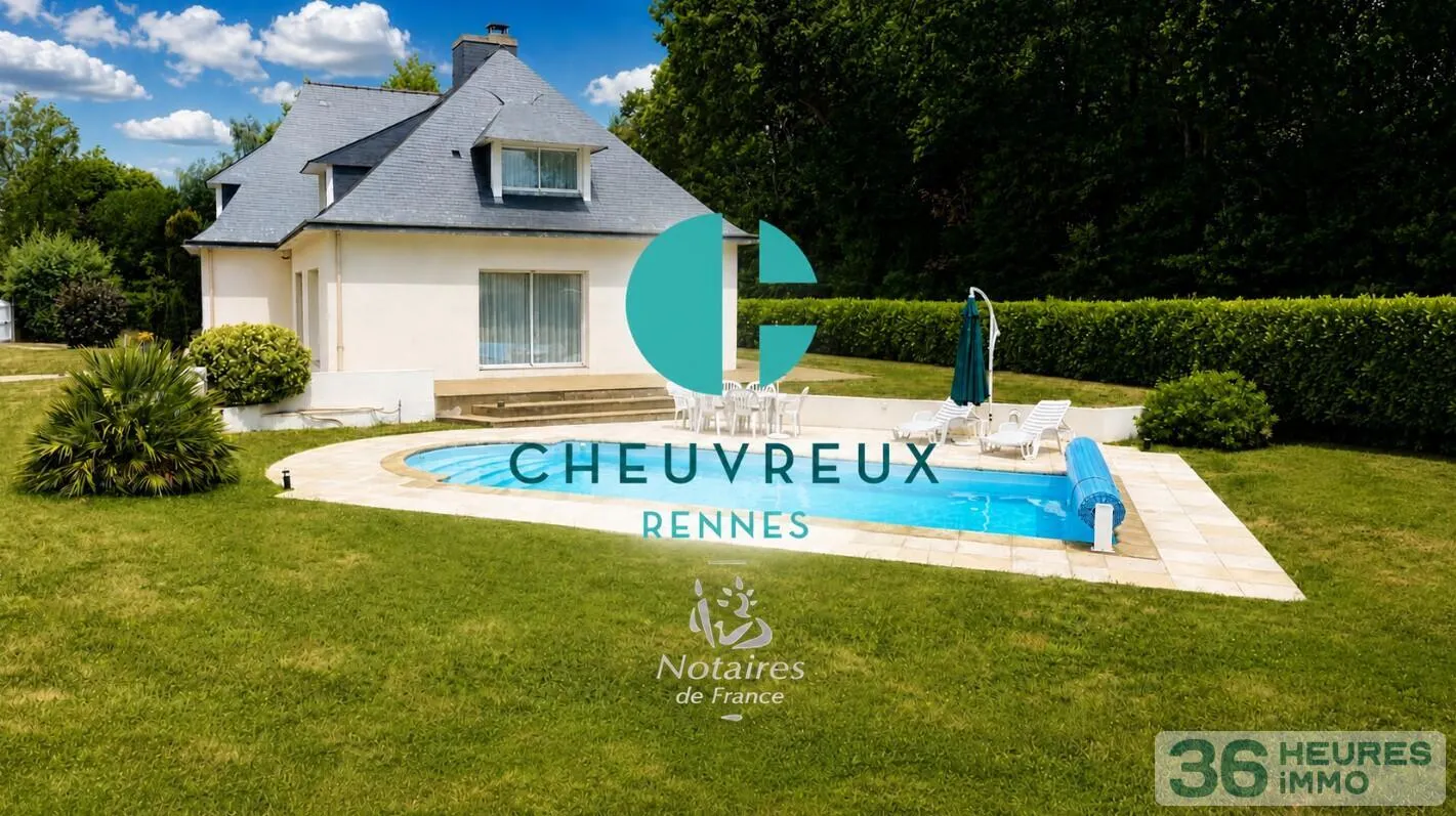 Maison de standing 258 m² avec piscine - 466m² Utile — Pacé, aux portes de Rennes