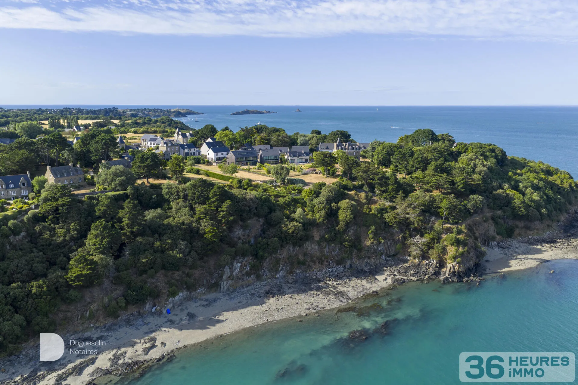 CANCALE - PROPRIÉTÉ CONTEMPORAINE D'EXCEPTION AVEC VUE MER, ACCÈS DIRECT AU GR34 ET PRESTATIONS HAUT DE GAMME