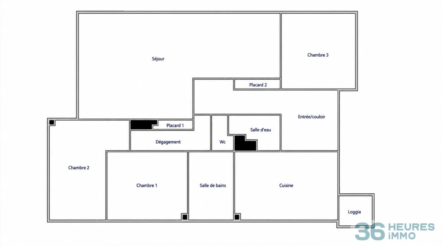 Apartment à Rennes — vignette 11