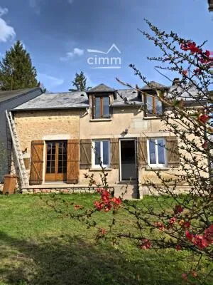 A VENDRE-MAISON AVEC JARDIN 4 PIECES-SECTEUR BRASSY