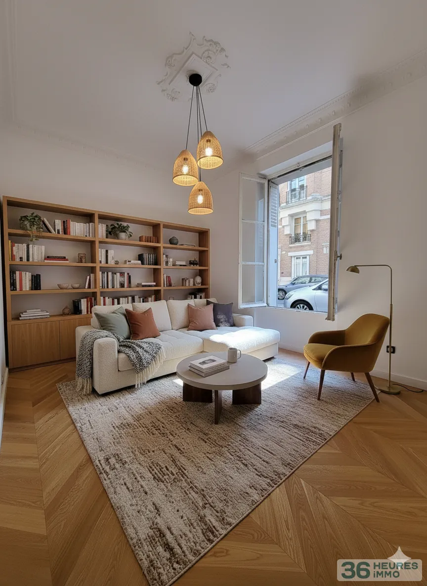 appartement refait à neuf 47m² usage mixte possible