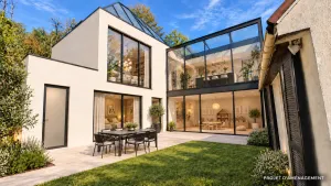 LA VILLE-DU-BOIS — PROJET À ACHEVER — ENVIRON 320 M² APRÈS TRAVAUX — TERRAIN DE 1 307 M²