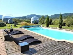 VILLA T 7 LA BASTIDE EN VAL CHAMBRES D HOTES ET HABITATION