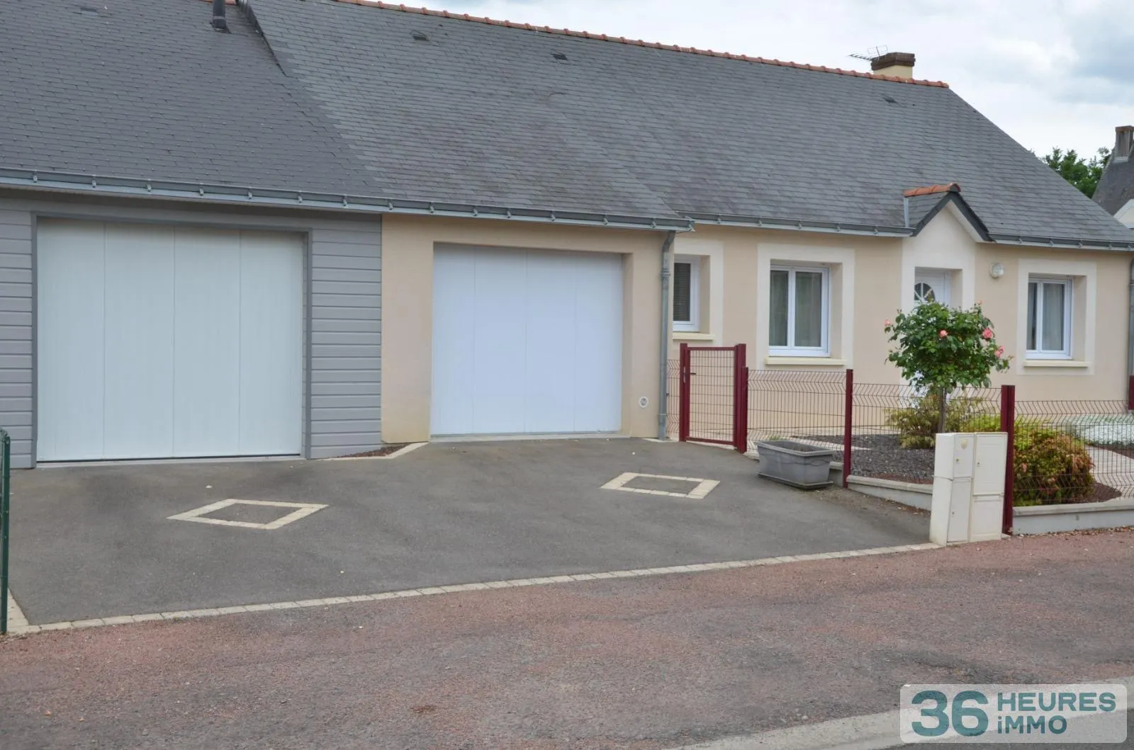 Maison de plain pied avec 3 chambres