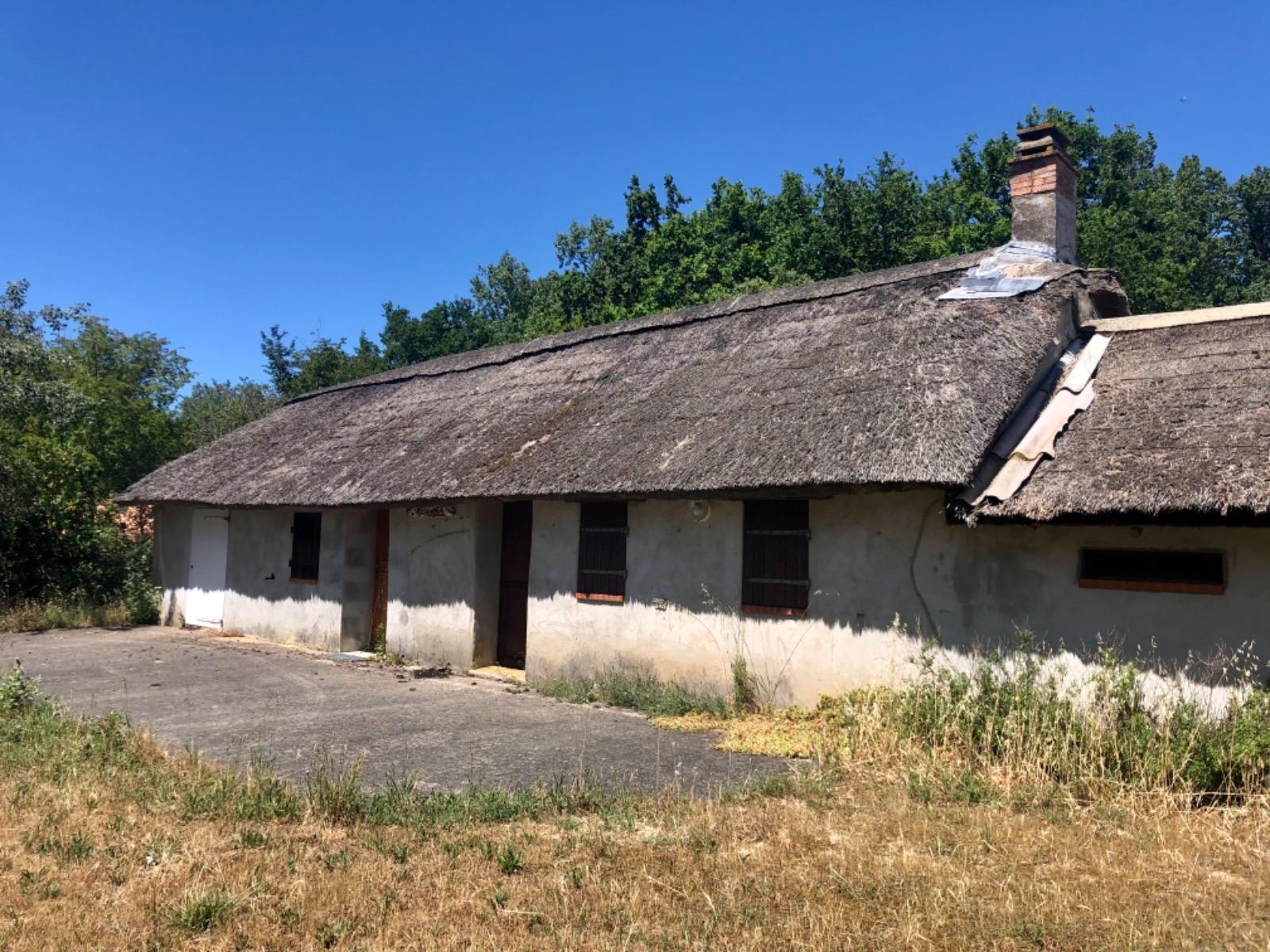 bourrine traditionnelle sur terrain de 1400 m2 constructibles