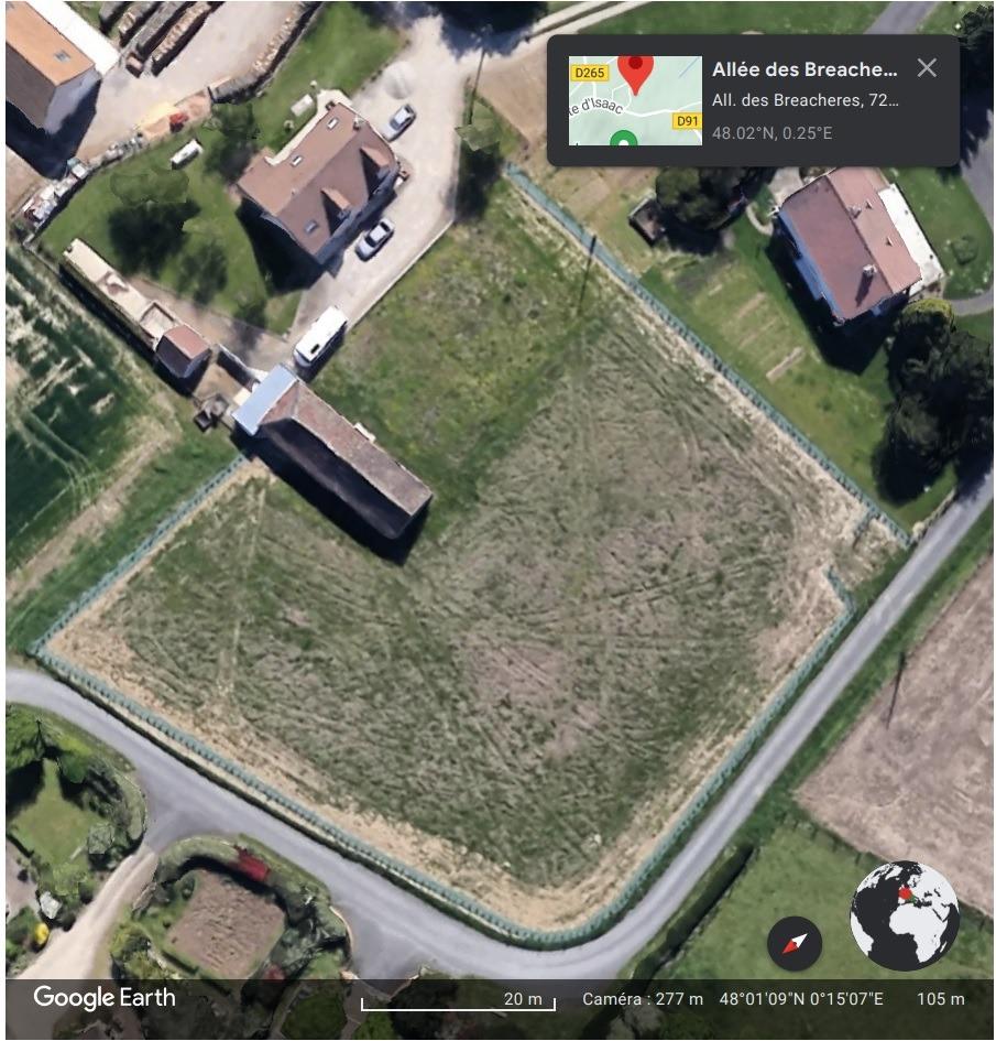 GRANDE PARCELLE CONSTRUCTIBLE - HORS LOTISSEMENT