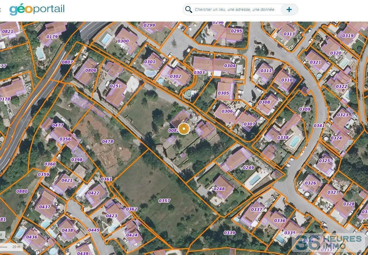 Terrain  à bâtir de 3355m² à draguignan