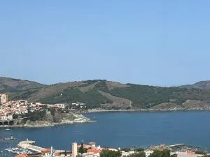 Appartement  t2 banyuls sur mer vue mer imprenable 