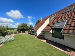 Maison d'architecte avec vue dégagée 