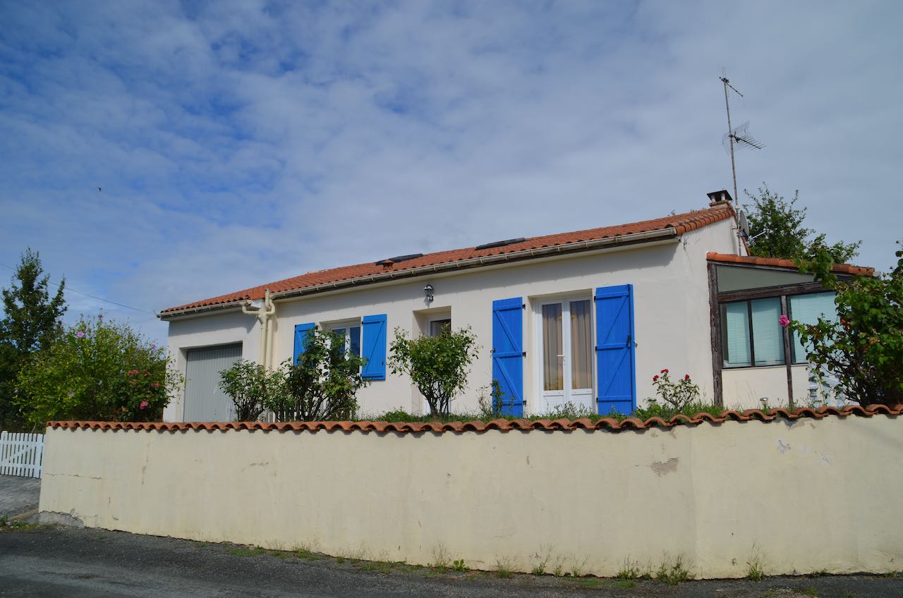 Agréable maison de plain-pied avec 2 chambres