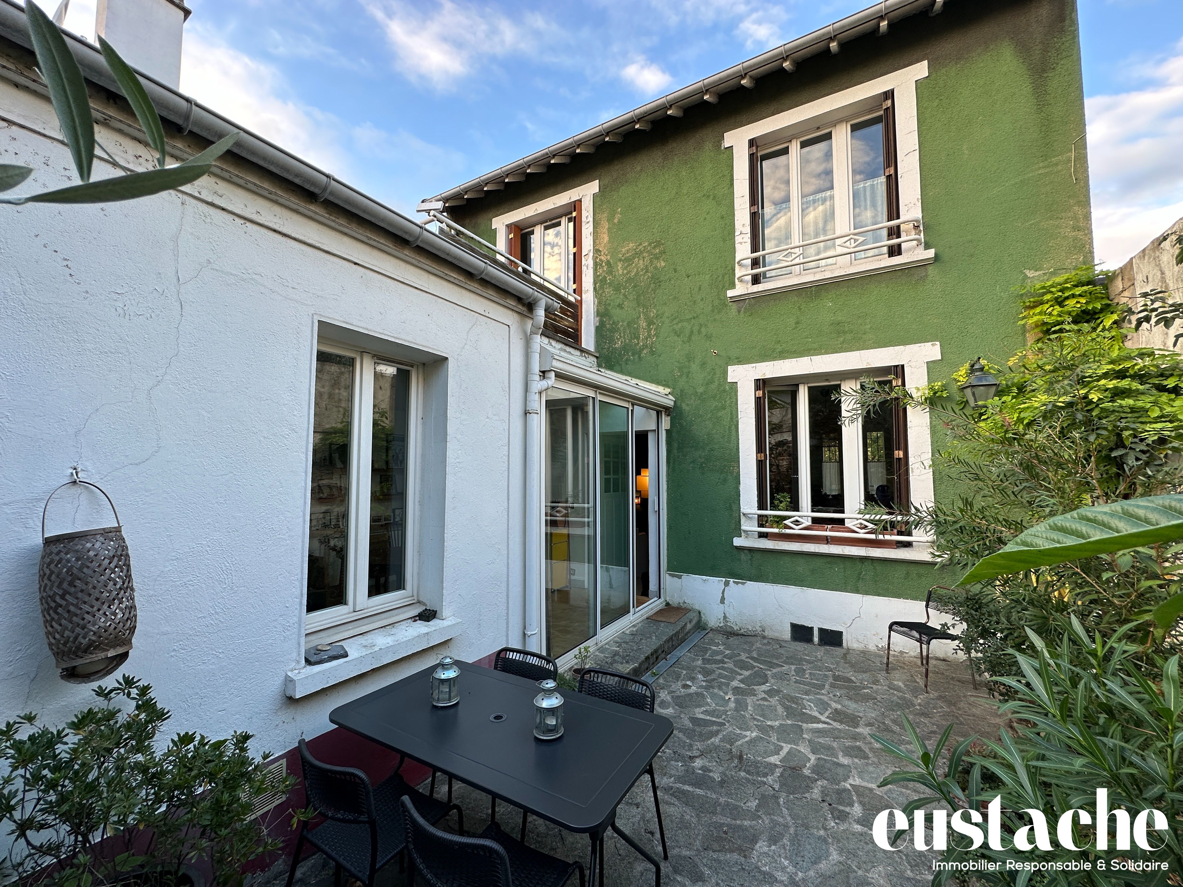  Belle maison familiale, calme et clair à Pantin !