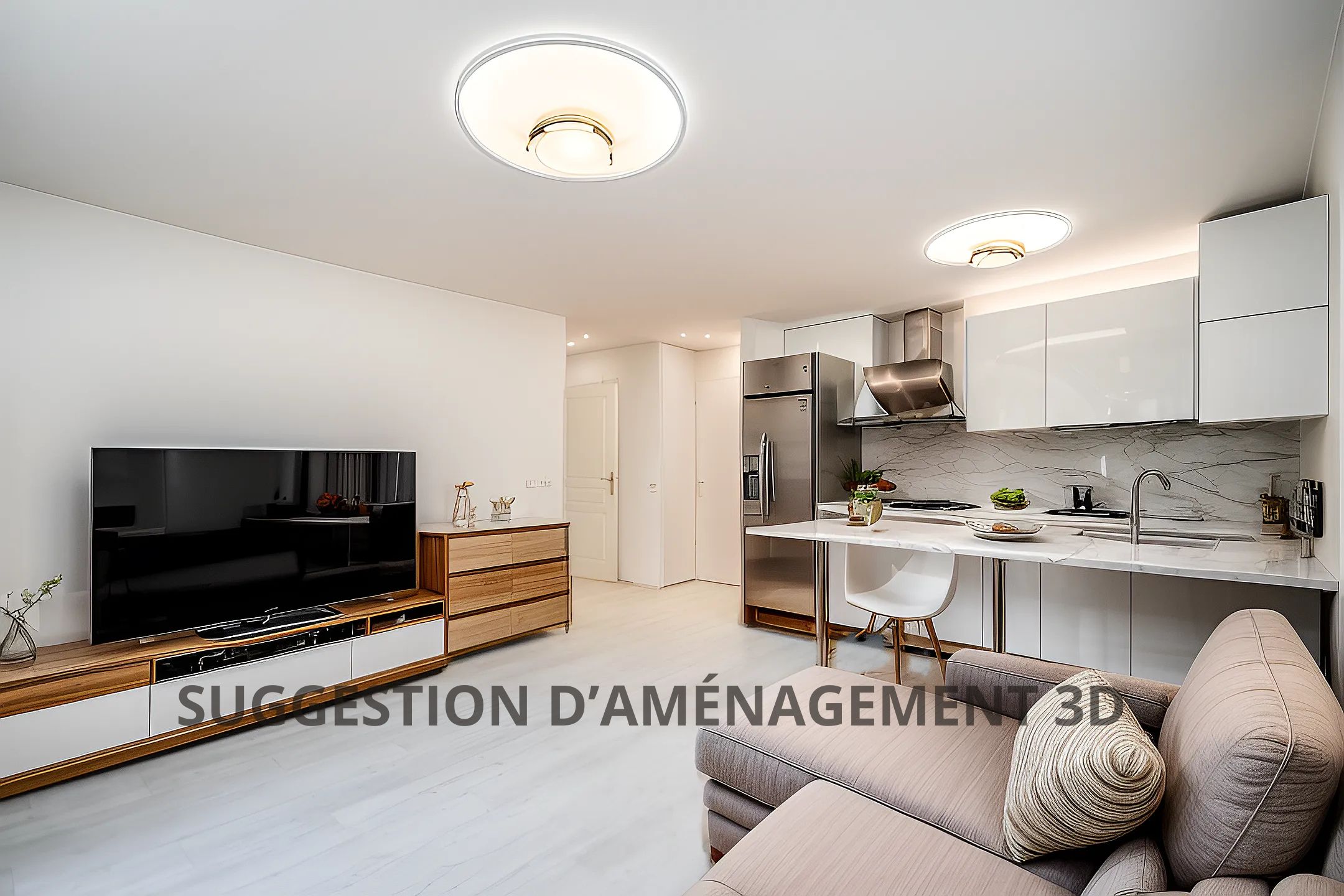 Bel appartement rénové avec terrasse et piscine