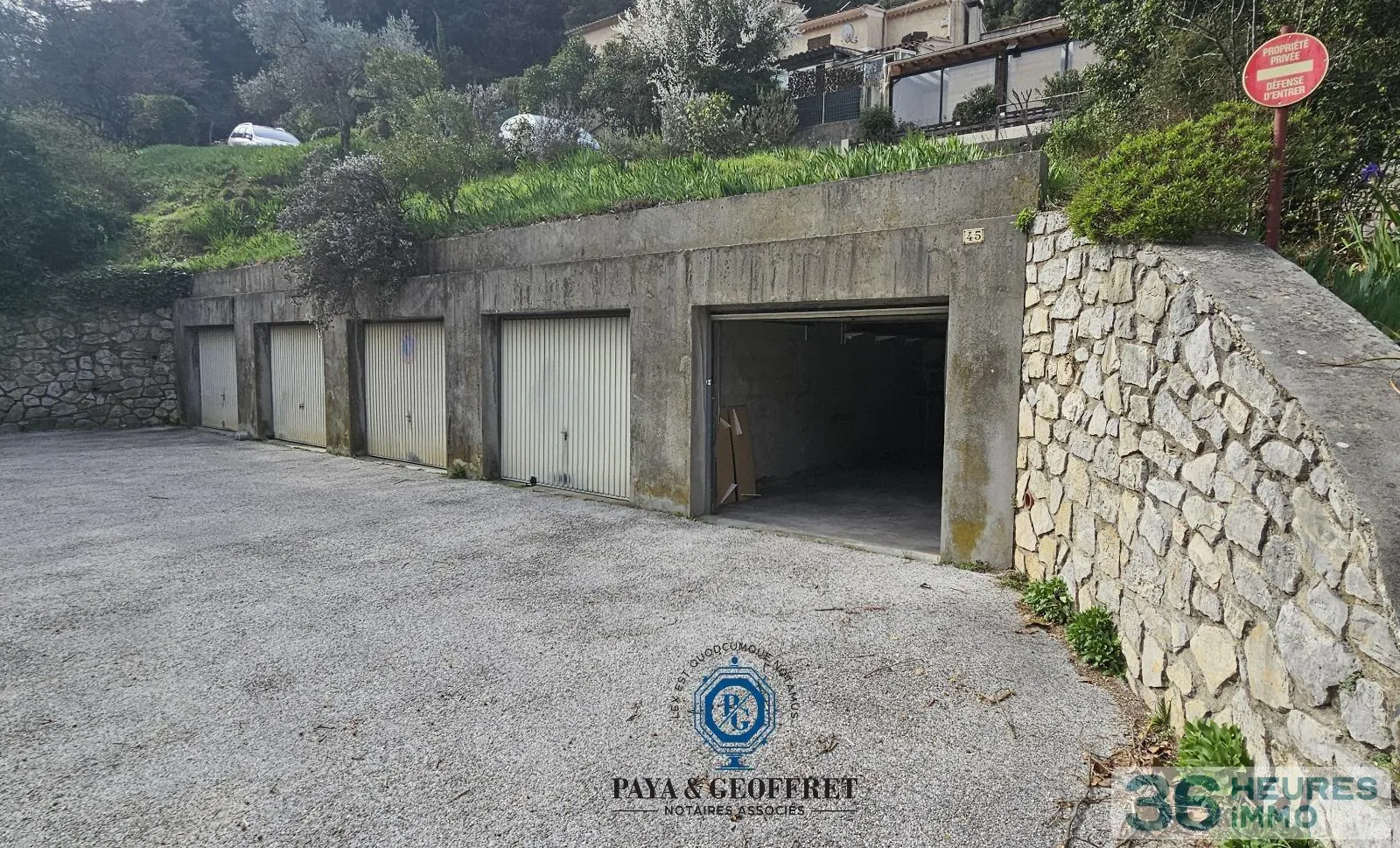 Vente garage de 18m² à MEOUNES LES MONTRIEUX