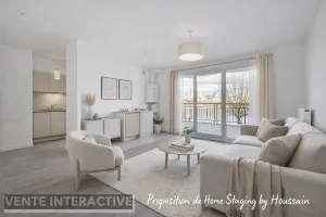 🔑T2 NEUF 40m² – Balcon Vue Seine – Parking – Villeneuve-le-Roi