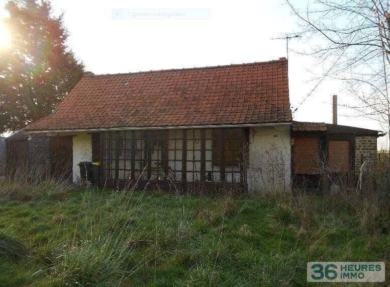 Petite maison individuelle de 60 m² avec extension possible de 35 m² située en campagne