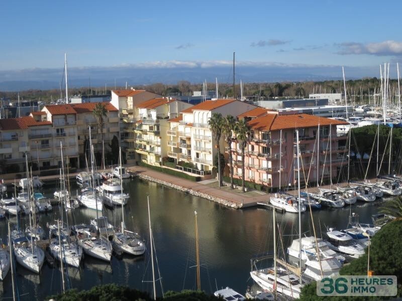 Studio Canet Port vue imprenable 