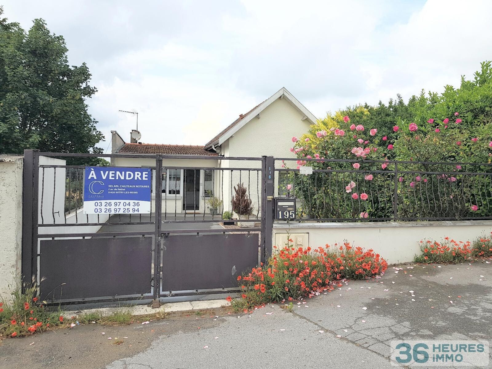 MAISON A VENDRE - PLAIN PIED 100M² A REIMS - LE LINGUET