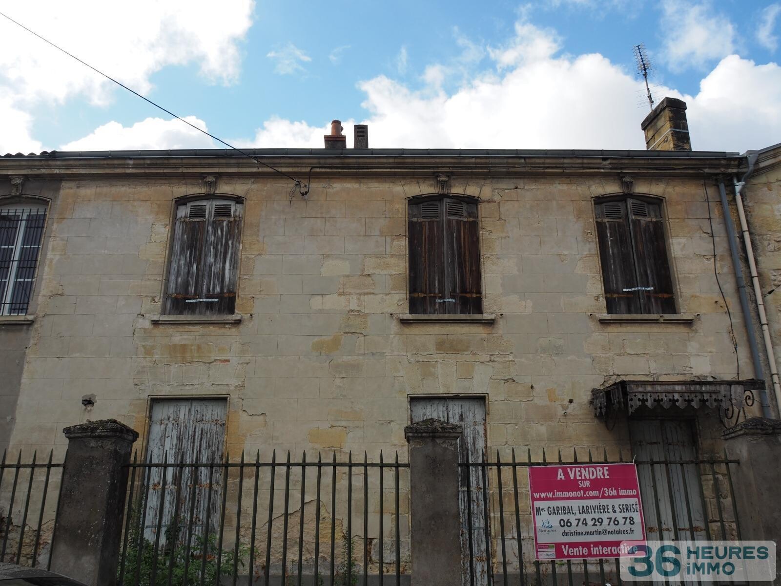 MAISON DE PIERRE A RENOVER